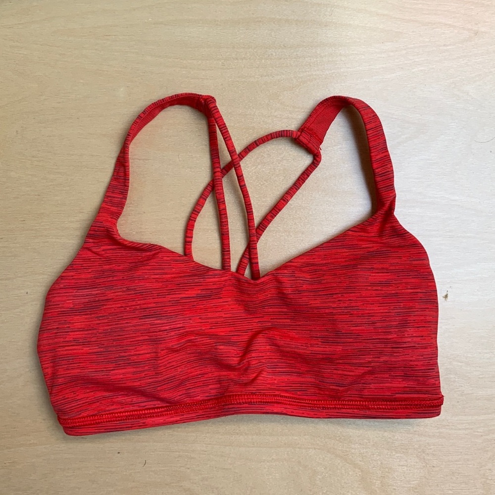 Lululemon free to be cross back sports bra